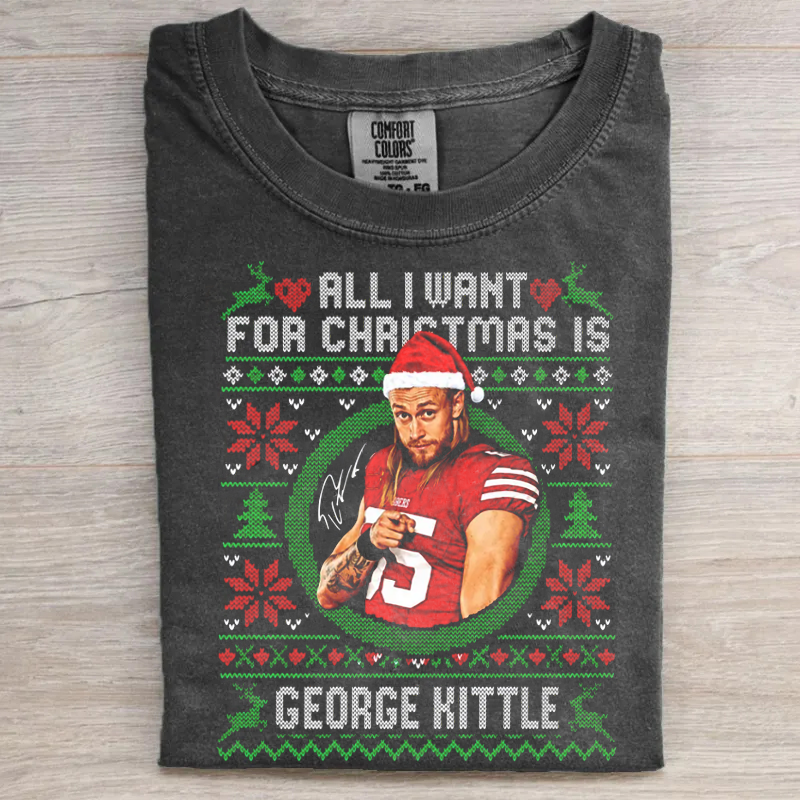 GK San Francisco Christmas Football Graphic T-shirt