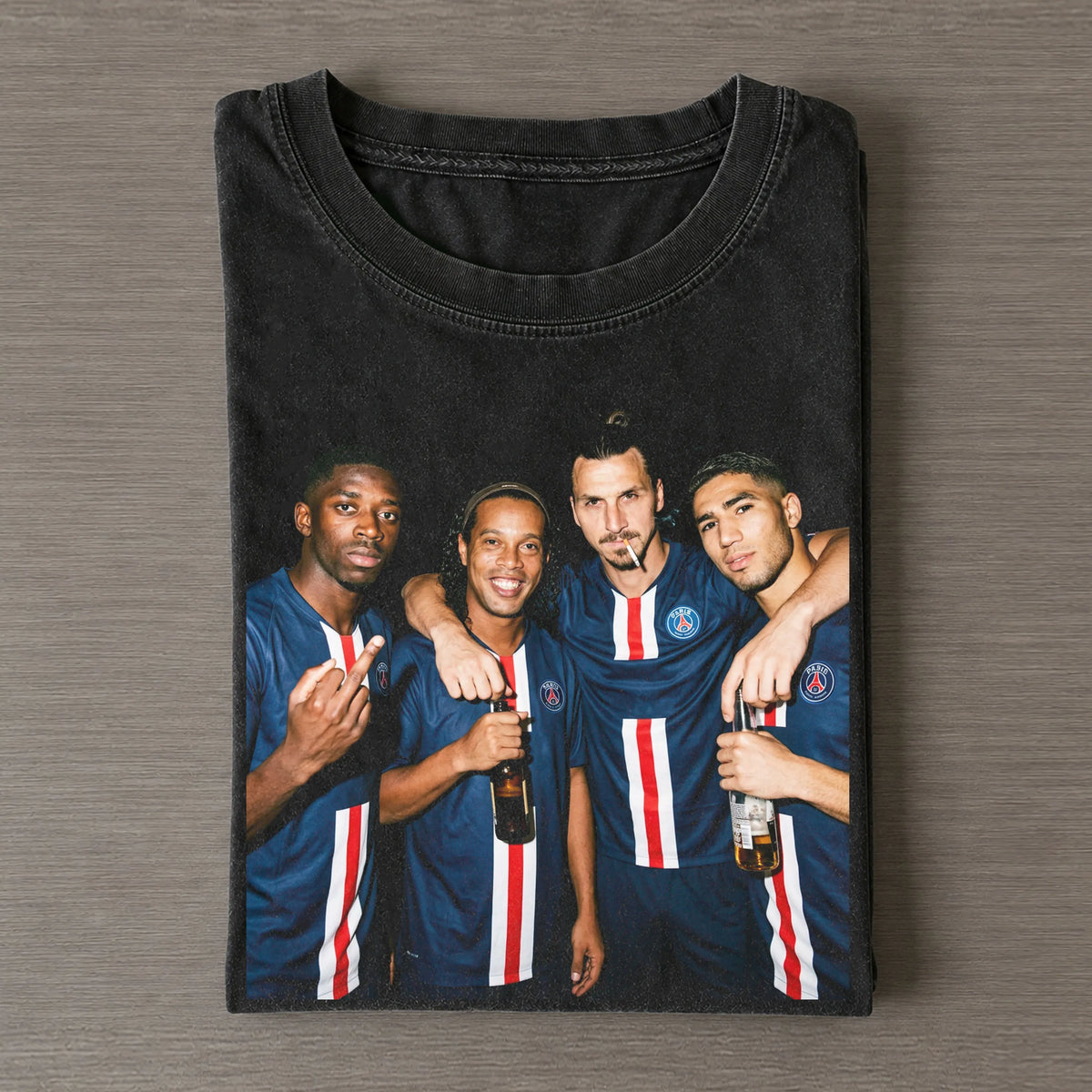 Ibrahimović & RG & OD & AK PSG Soccer T-shirt
