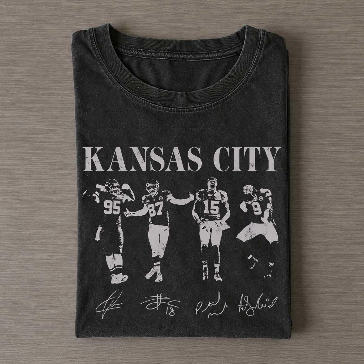 Vintage Kansas City Football T-shirt