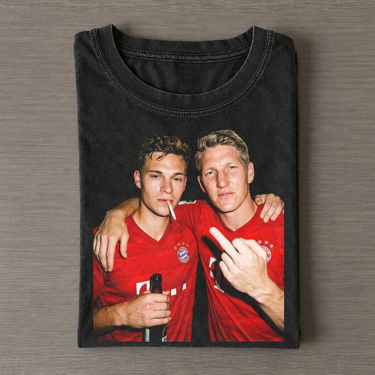JK & Schweinsteiger Bayern Soccer T-shirt