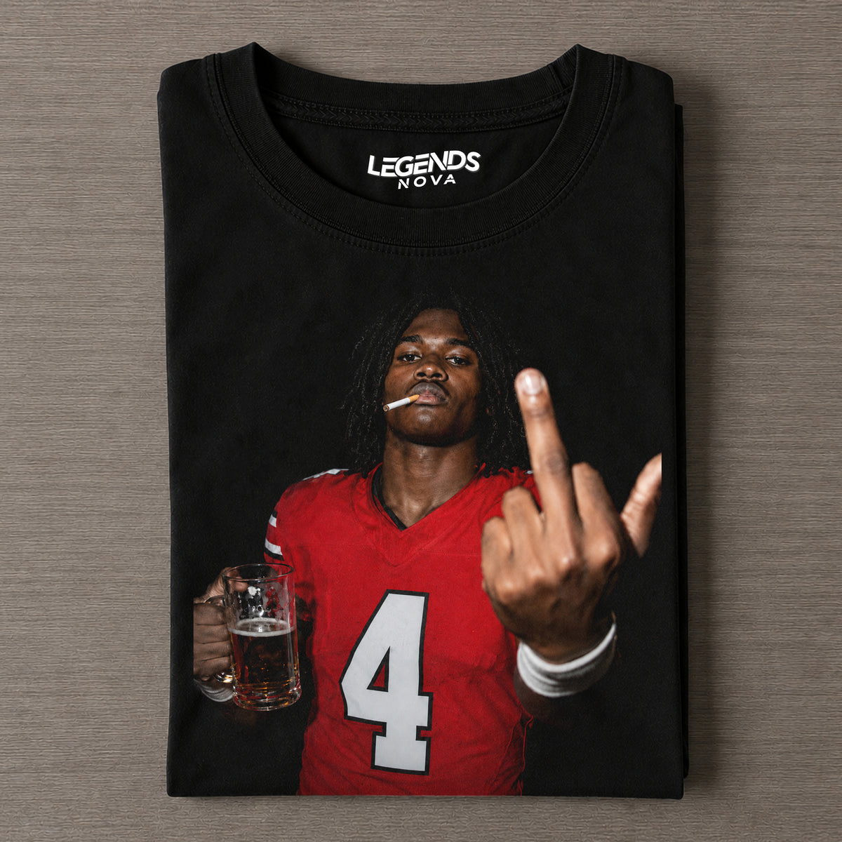 JS4 Football Tee