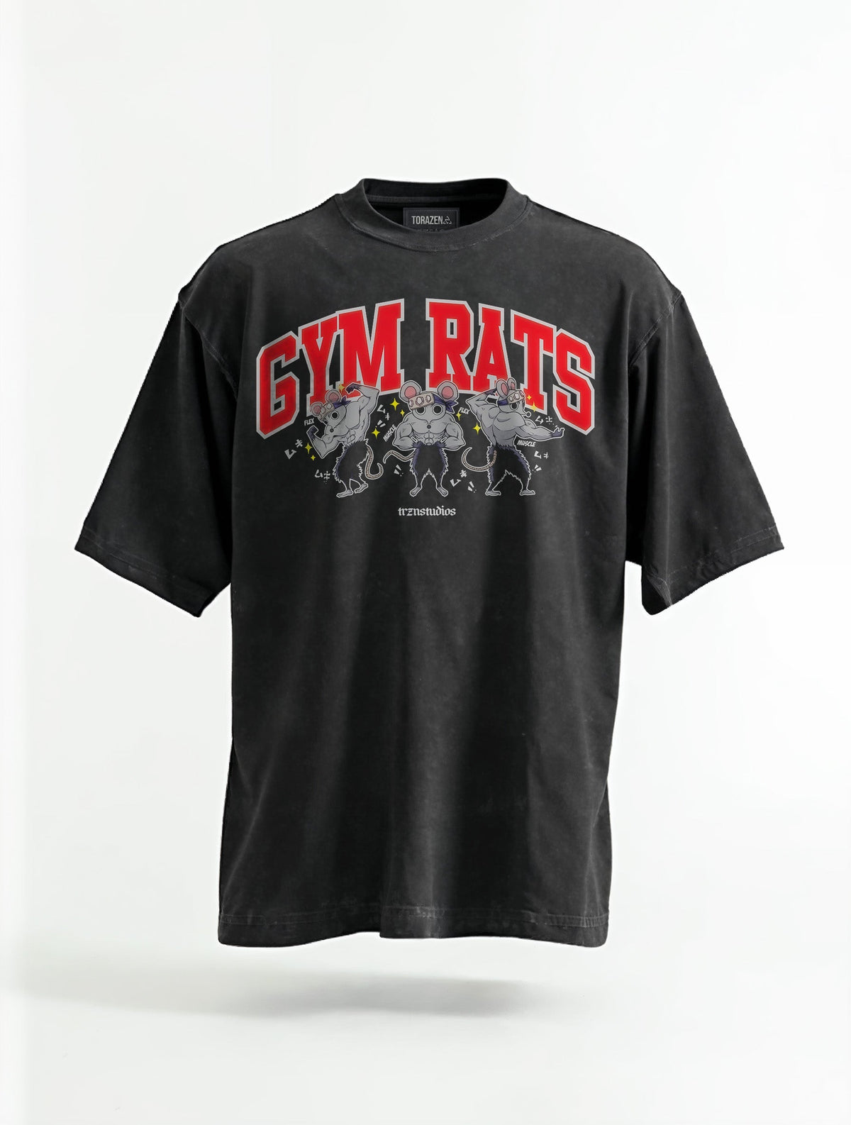 D-SLYR ? Gym Rats Ninju Vintage Tee