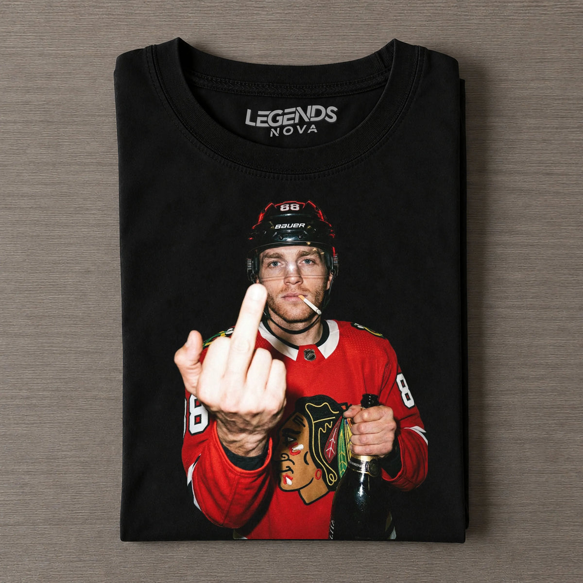 Patrick Kane RETURN Showtime Vintage Hockey T-shirt