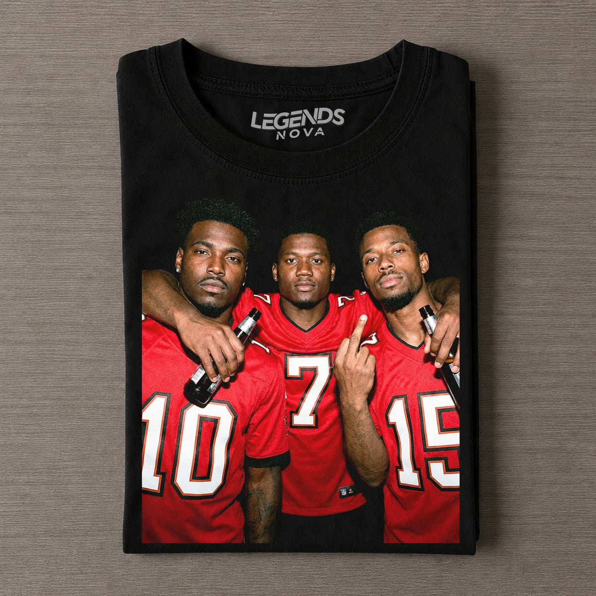 BI7 & JD10 & TJ15 Buccaneers Football T-shirt