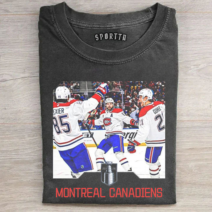 Montreal Canadiens Vintage Hockey T-shirt