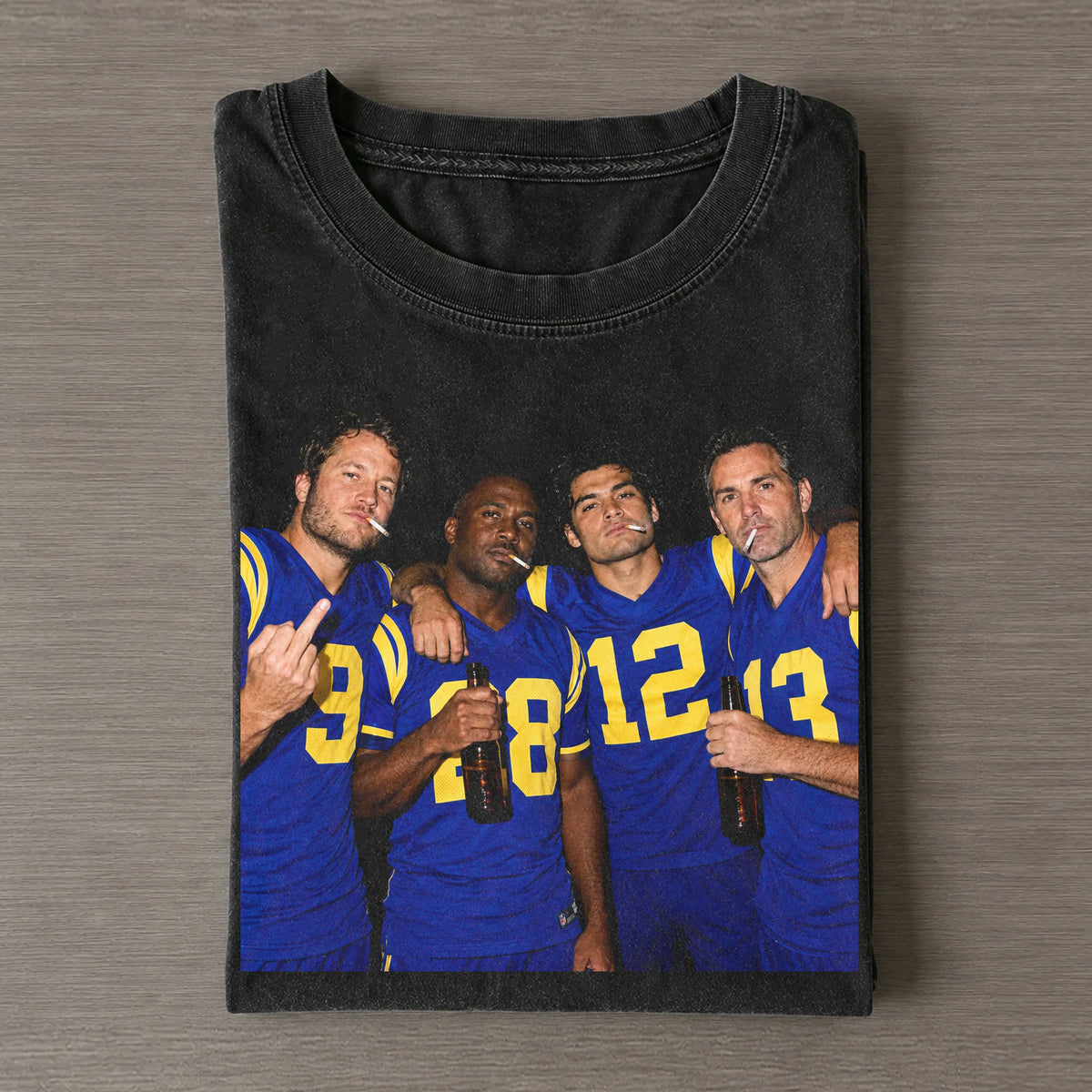 MS9 & PN12 & MF28 & KW13 Rams Football Tee