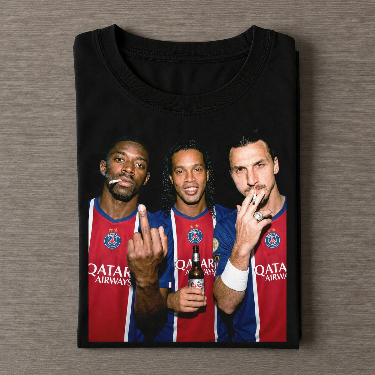 Ibrahimović & RG & OD PSG Soccer T-shirt