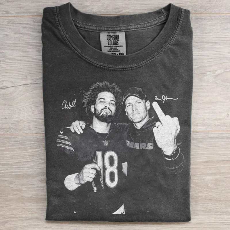 Retro Chicago Football Graphic T-shirt