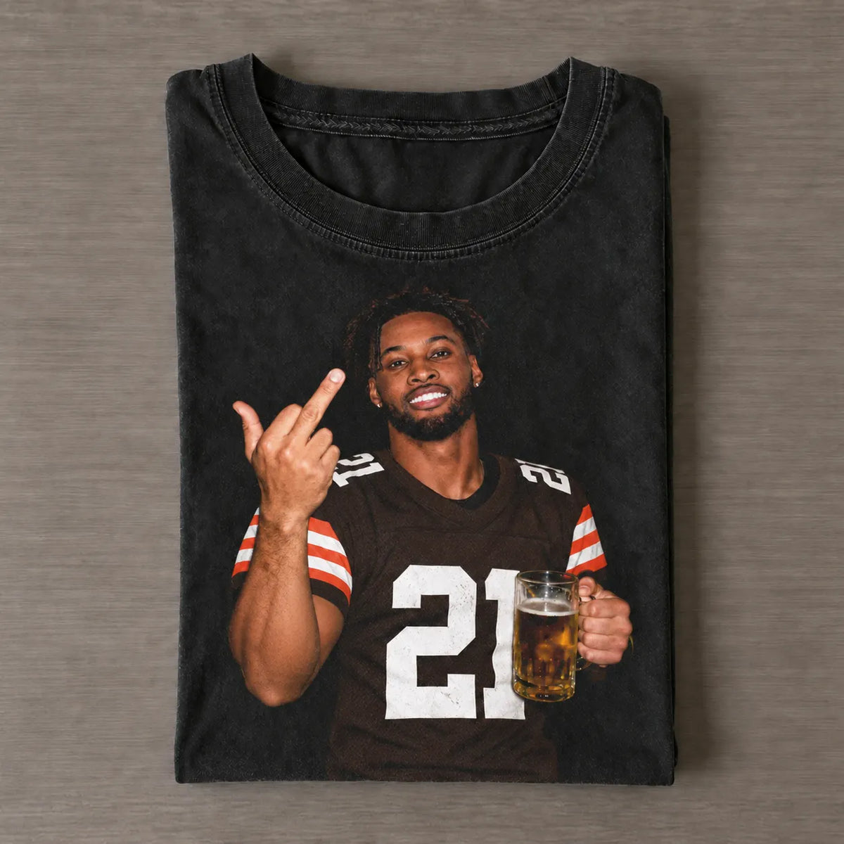 DW21 Browns Football T-shirt