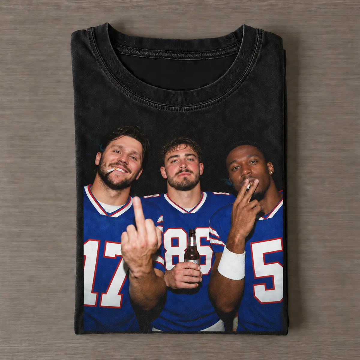 JA & DK & JP Football T-shirt