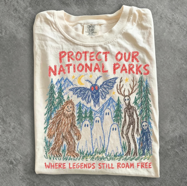 Cryptid National Parks T-shirt/Sweatshirt