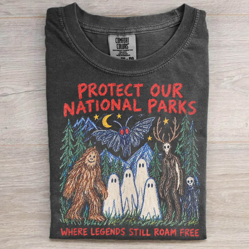 Cryptid National Parks T-shirt