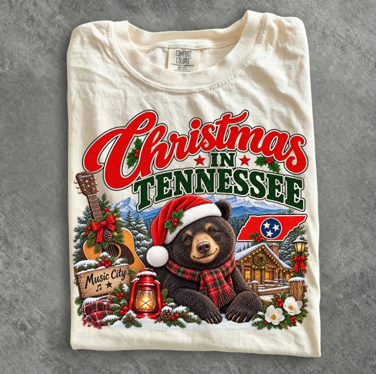 Christmas In Tennessee T-shirt