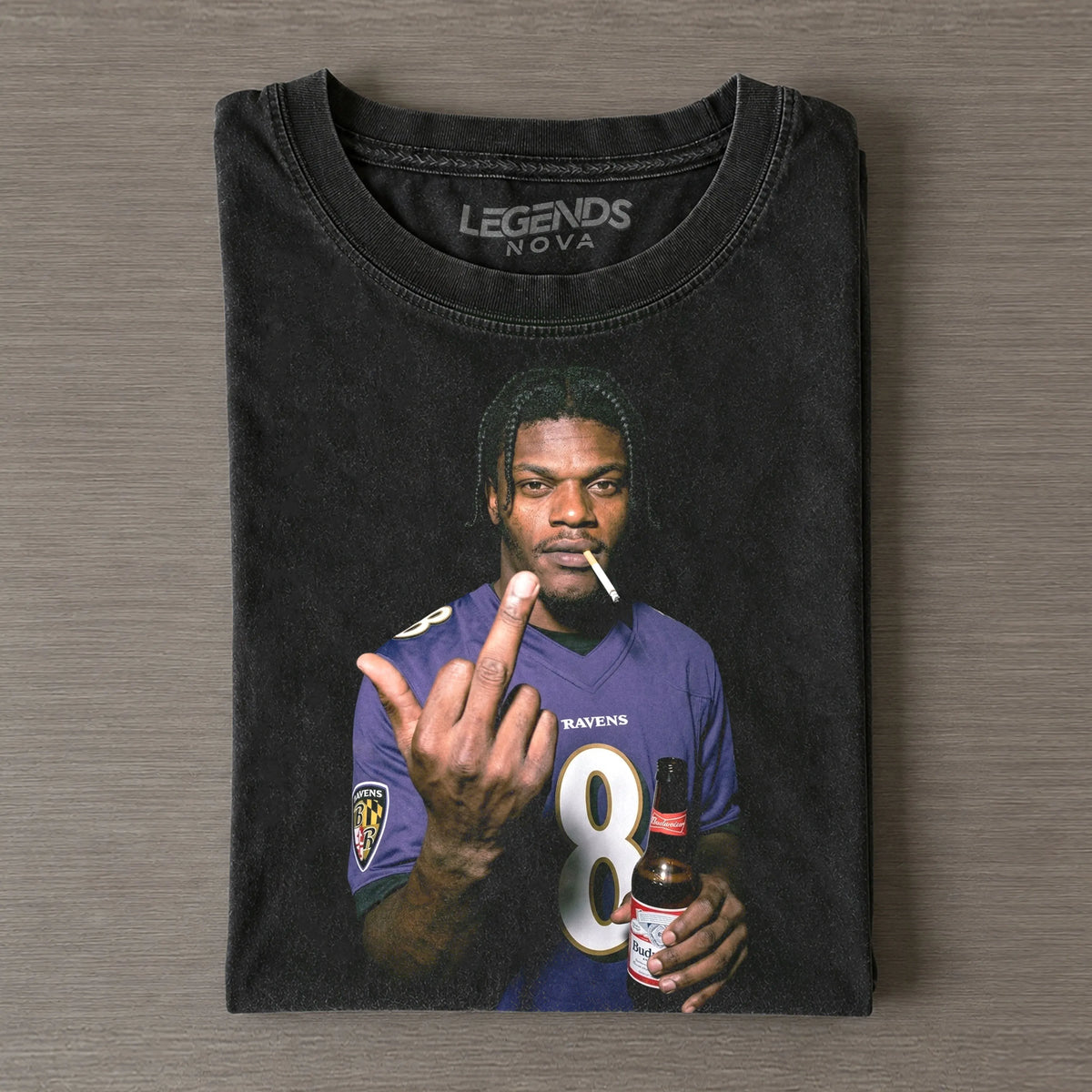 LJ8 Football Tee