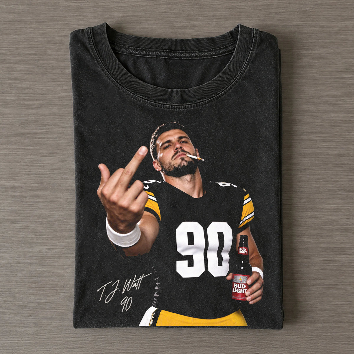 TJ90 Steelers Football T-shirt