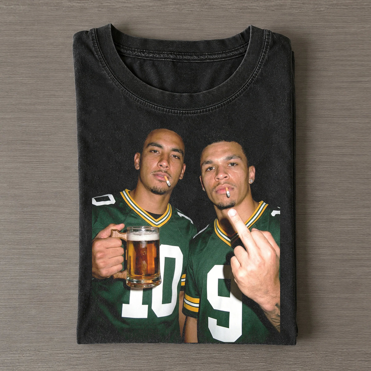 JL10 & CW9 Packers Football Tee
