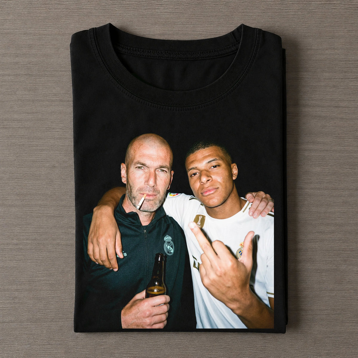 KM & Zidane RM Soccer T-shirt