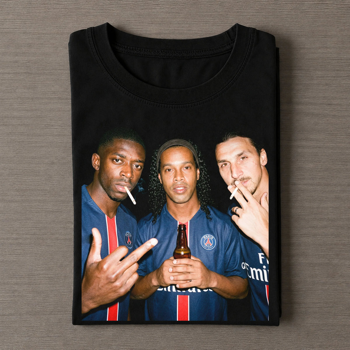 Ibrahimović & RG & OD PSG Soccer T-shirt