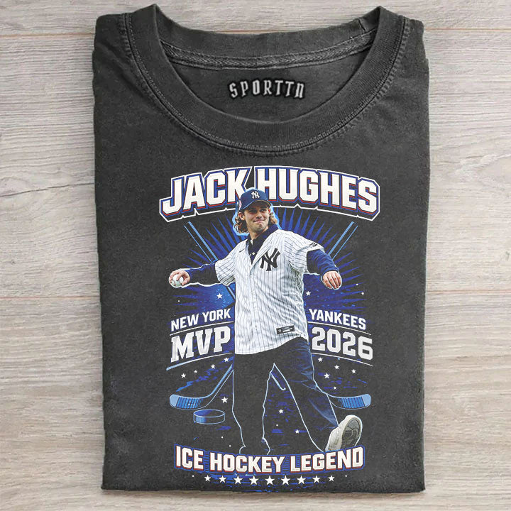 Jack Hughes Hockey Legend graphic Tee