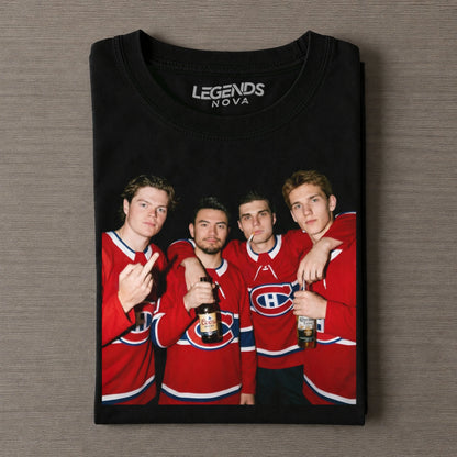 CC13 & NS14 & JS20 & LH48 Canadiens Hockey T-shirt