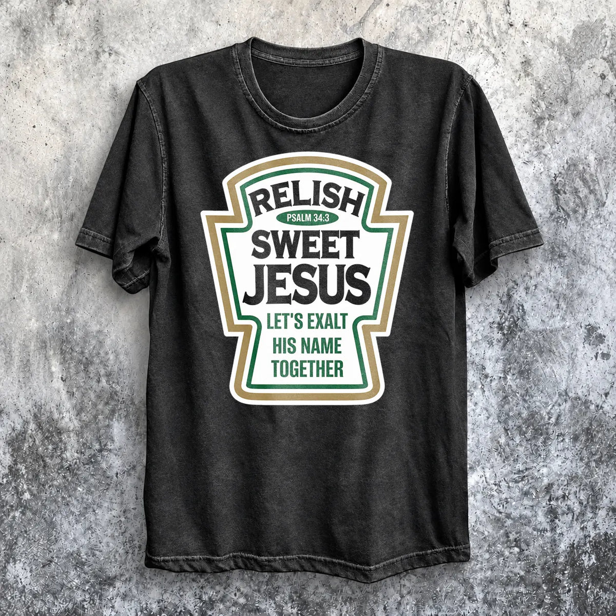 Heinz Relish Parody All Over Print Christian T-shirt