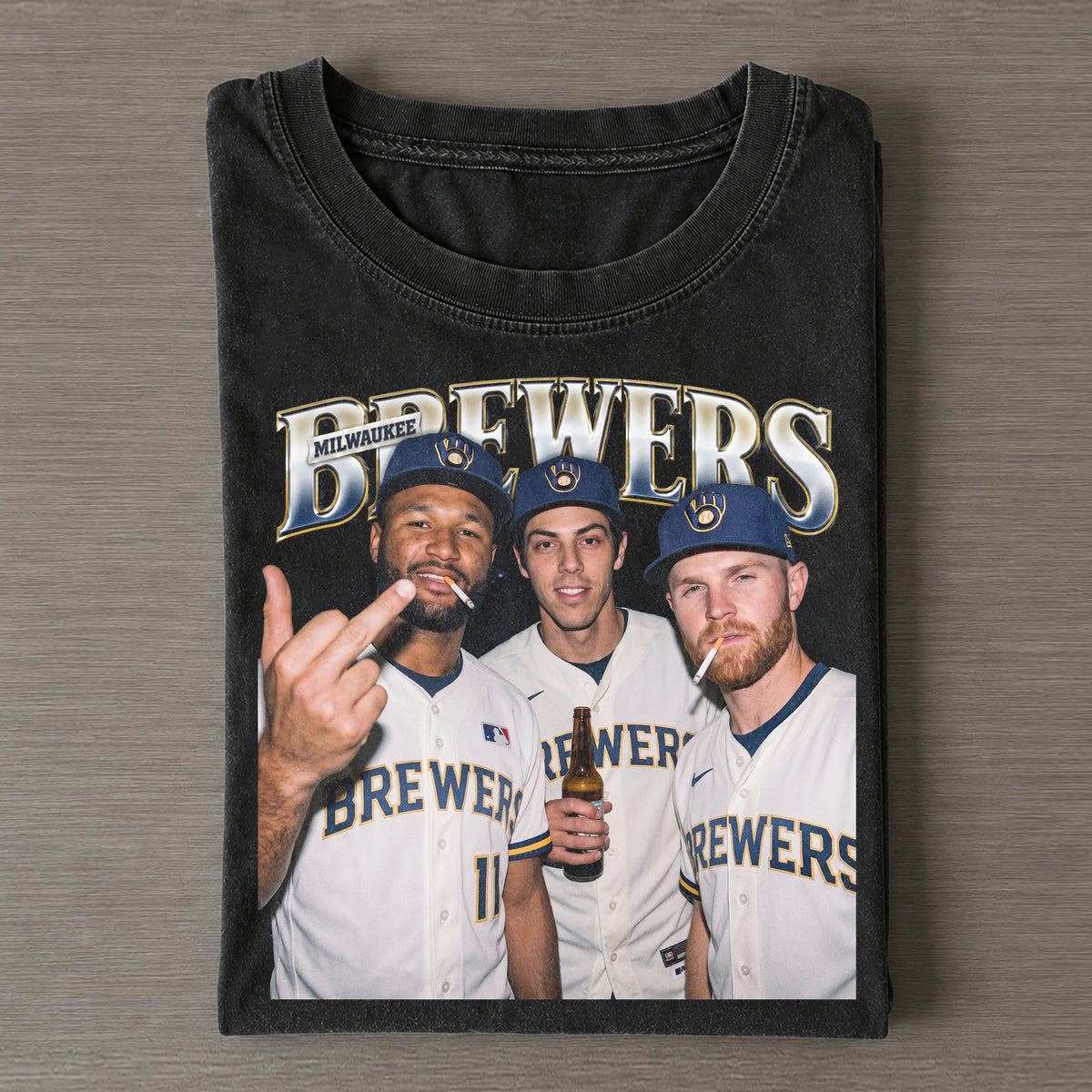 Vintage Milwaukee Brewers Baseball T-shirt