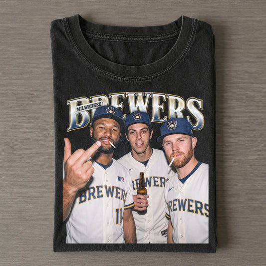 Vintage Milwaukee Brewers Baseball T-shirt
