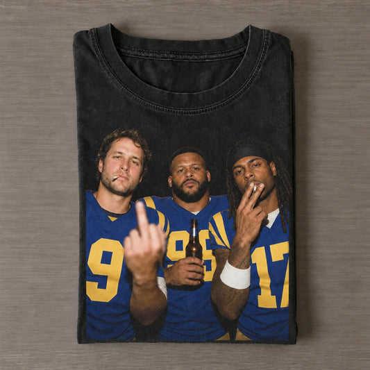 Stafford9 & Donald99 & Adams17 Rams Football T-shirt