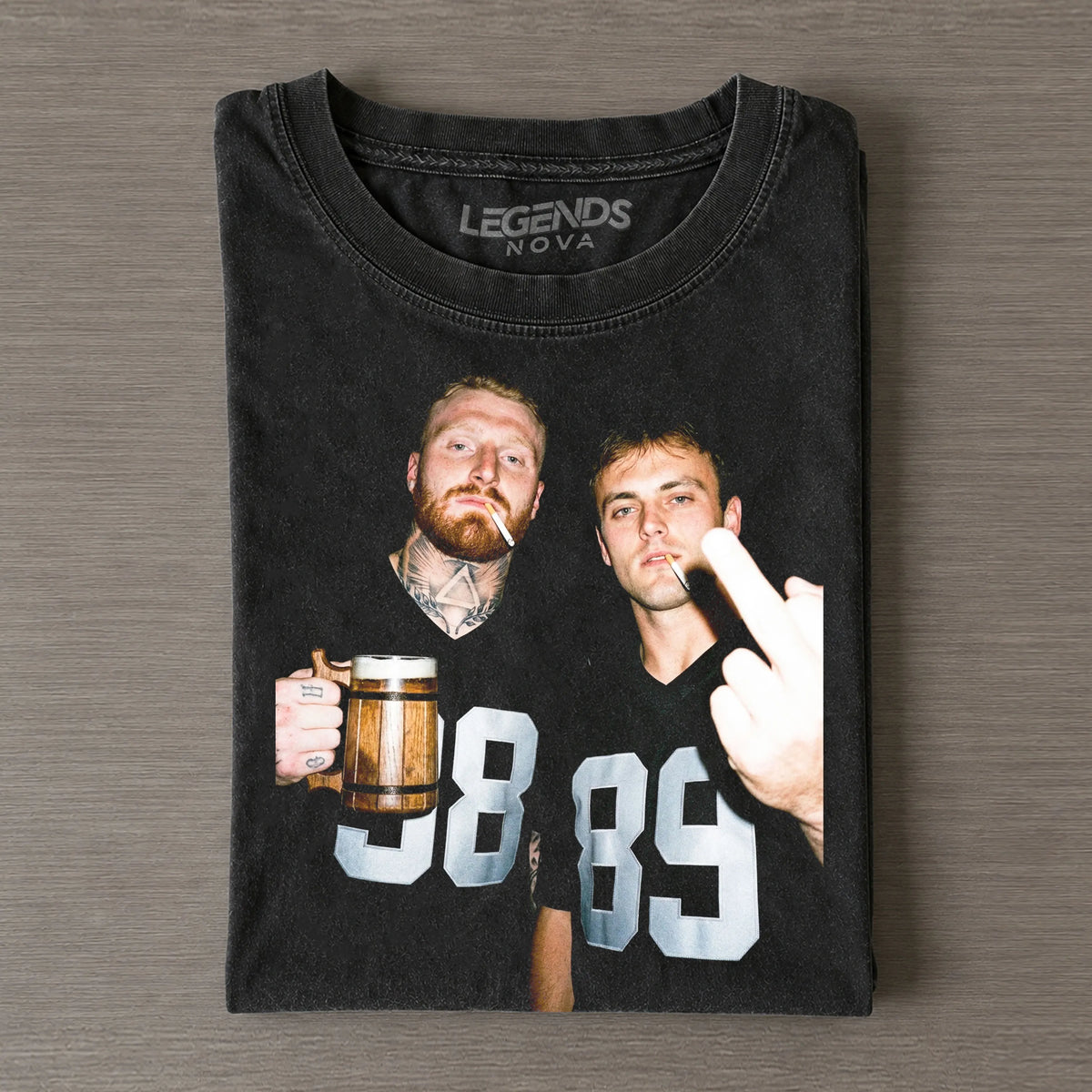MC98 & BB89 Raiders Football Tee