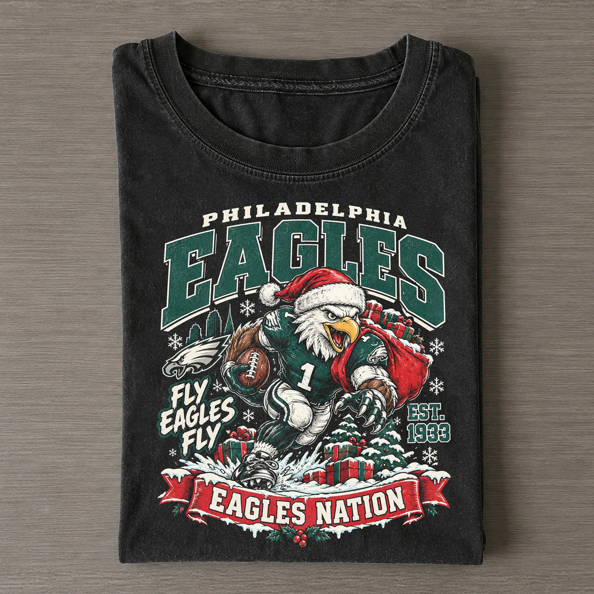 Philadelphia Eagles Christmas Tee
