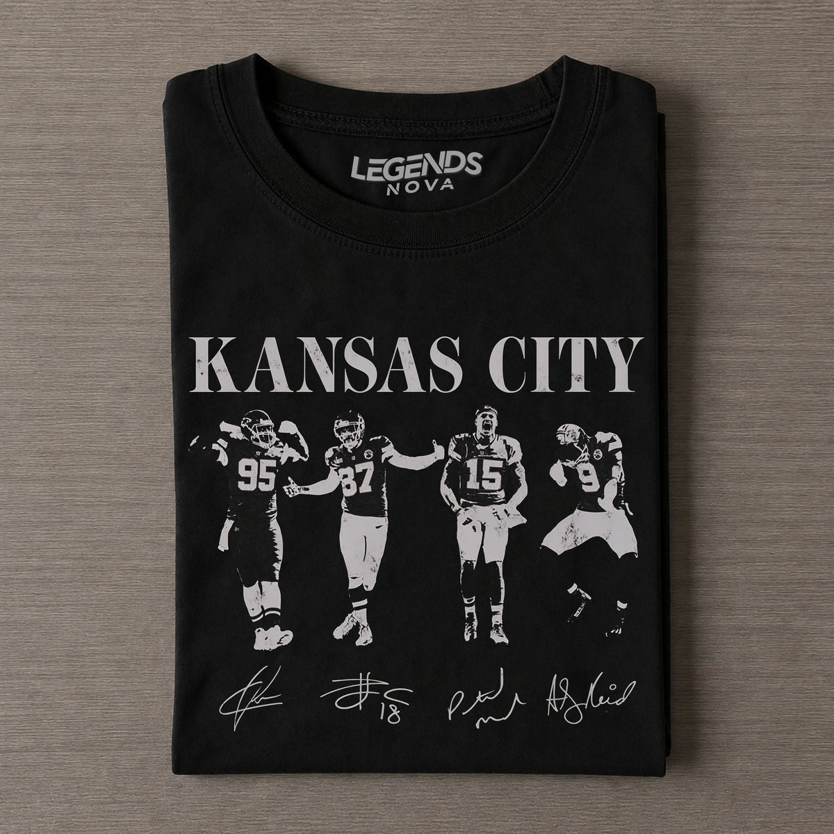 Vintage Kansas City Football T-shirt