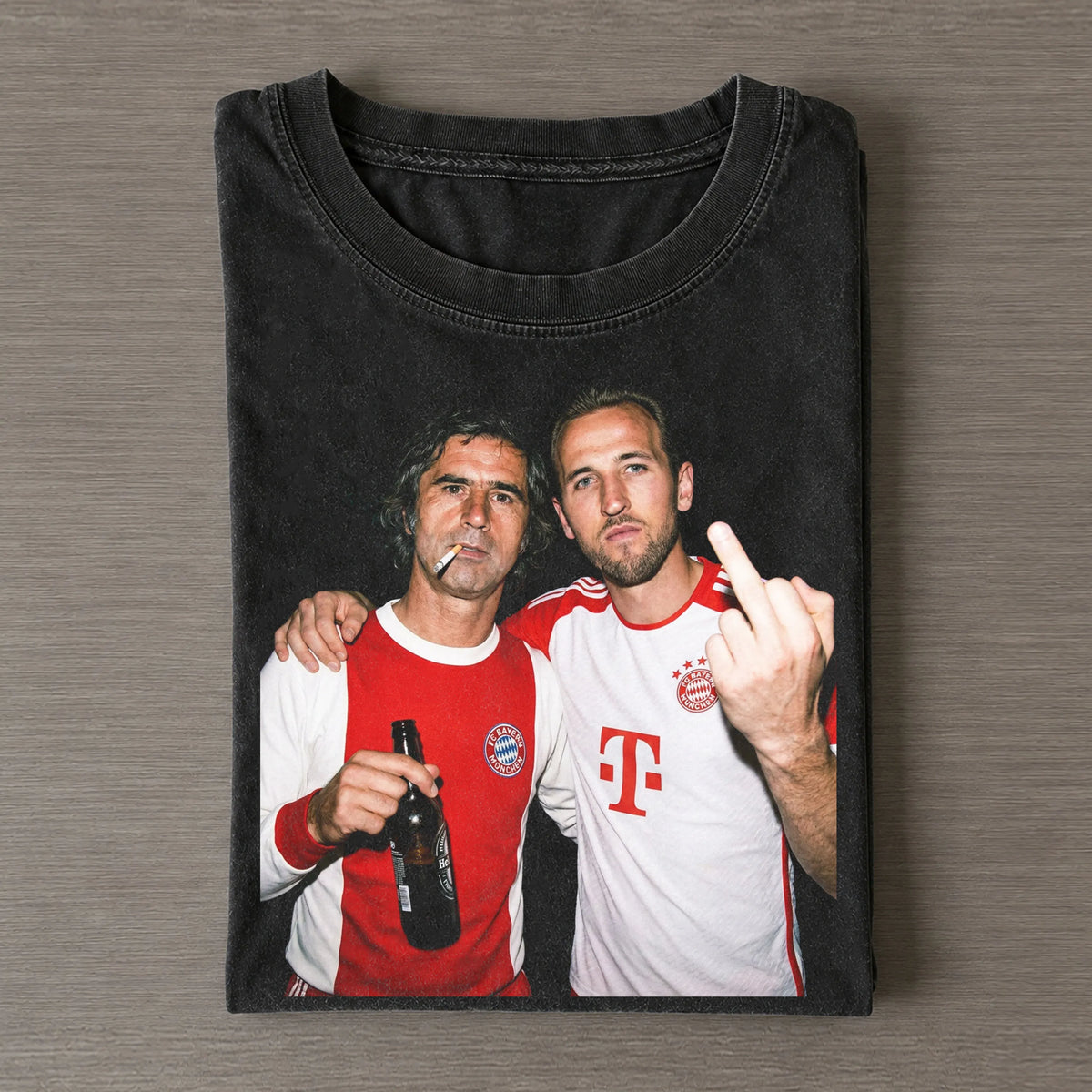 HK & GM Bayern Soccer T-shirt