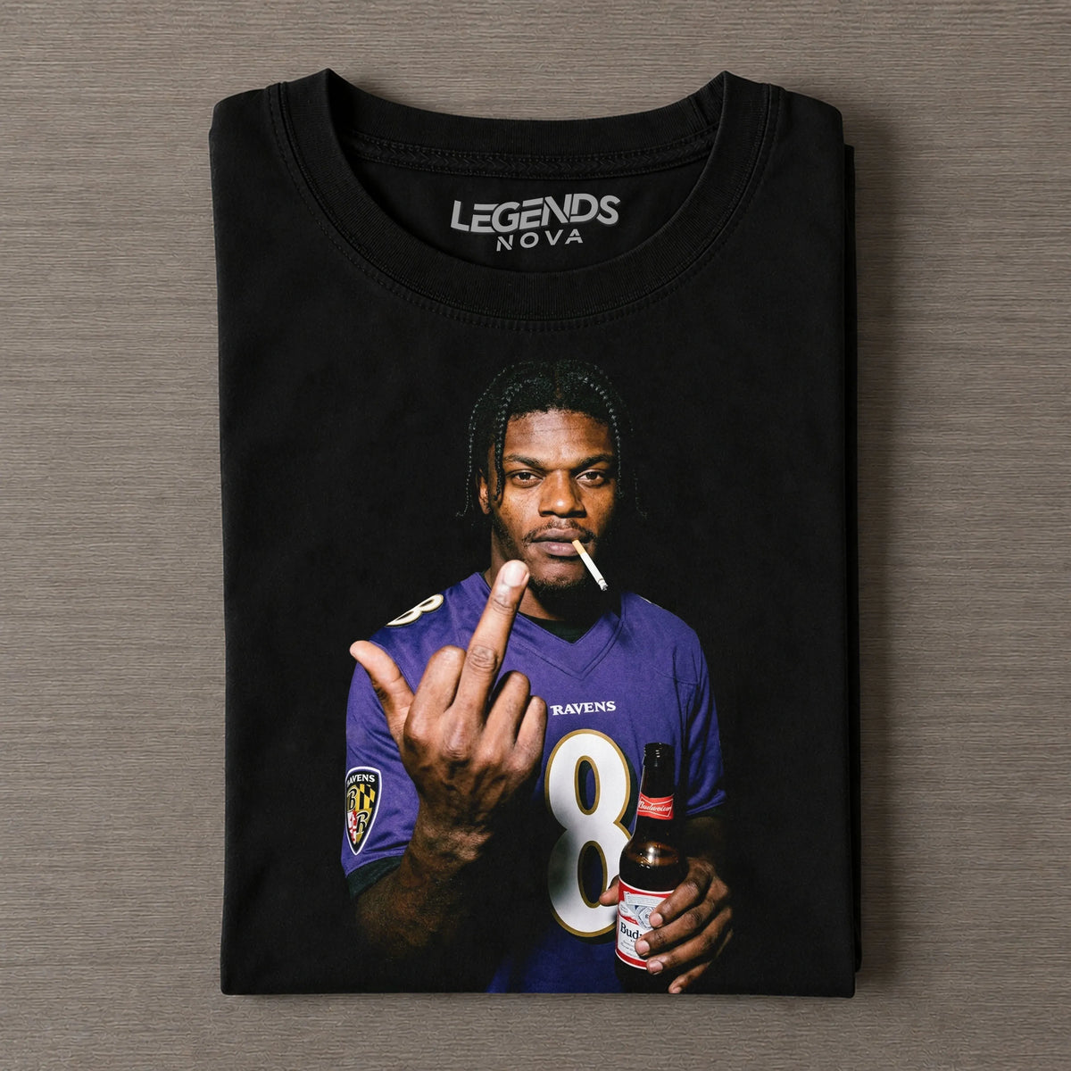 LJ8 Football Tee