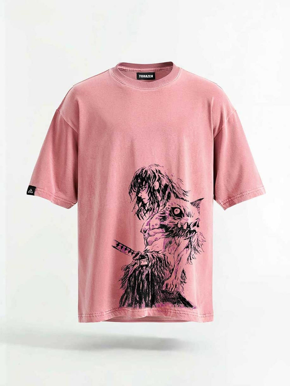D-SLYR ? Beast Breathing Demon Vintage Tee