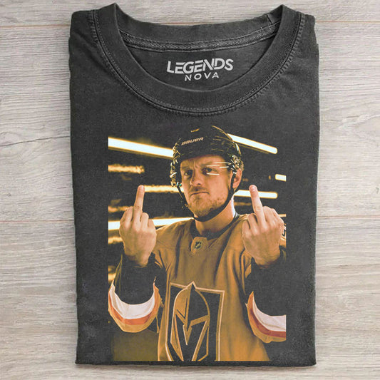 Jack Eichel #9 Hockey Vegas Golden Knights Vintage T-shirt