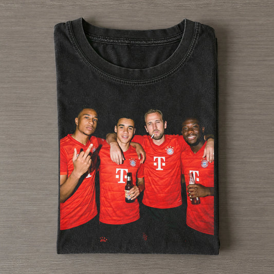 MO & JM & HK &AD Bayern Soccer T-shirt