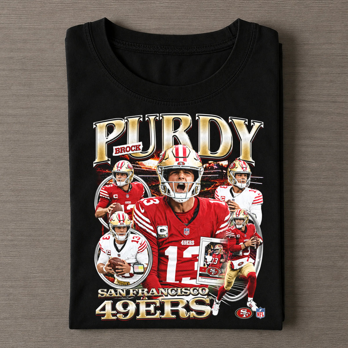 BP13 San Francisco 49ers Football Tee