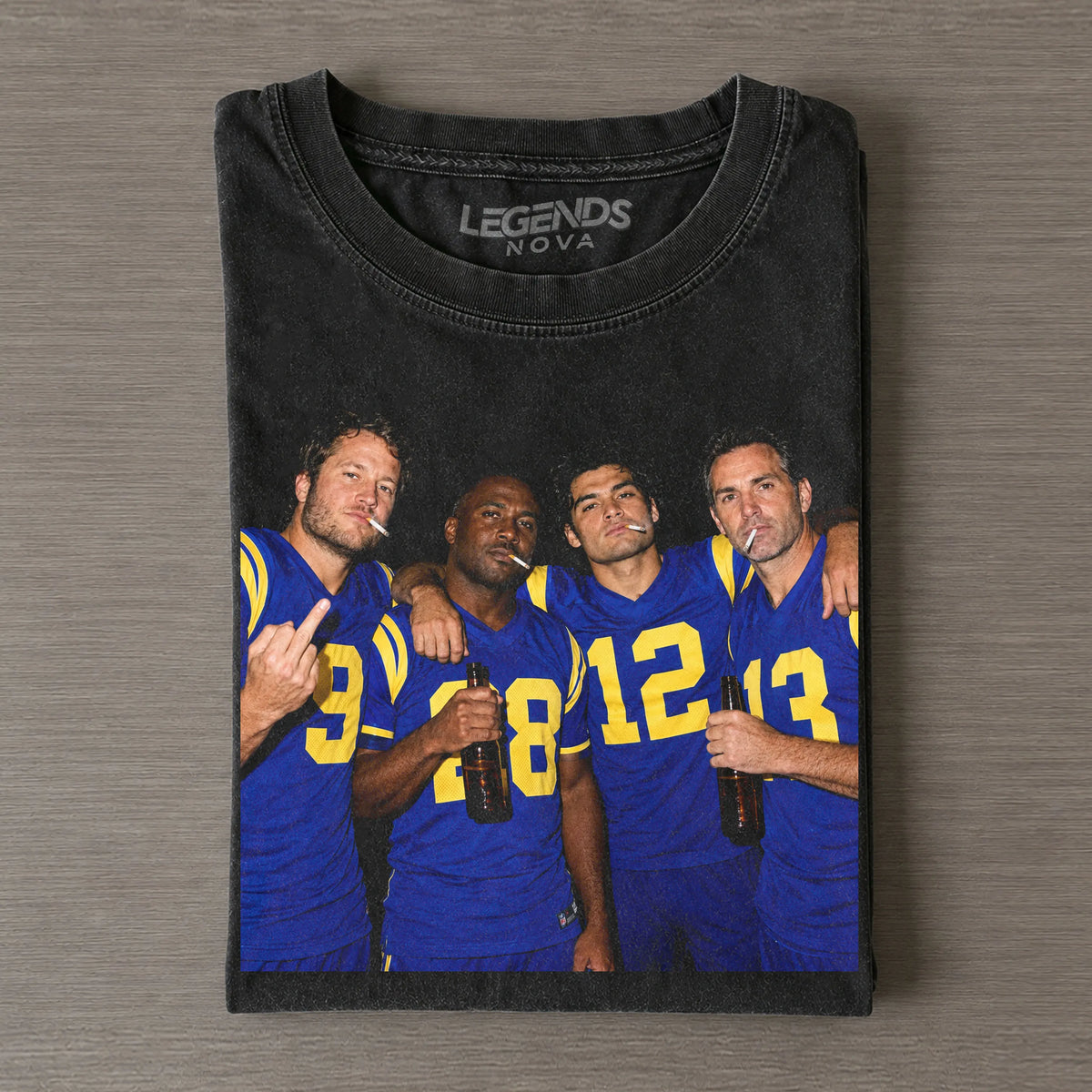 MS9 & PN12 & MF28 & KW13 Rams Football Tee