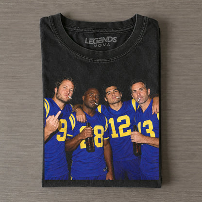 MS9 & PN12 & MF28 & KW13 Rams Football Tee