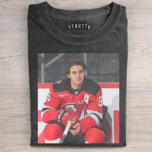 Jack Hughes USA Hockey Hero Tee