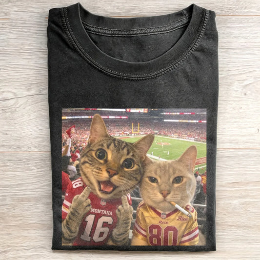 WACKY ANIMAL FOOTBALL FUNNY MEME T-SHIRT