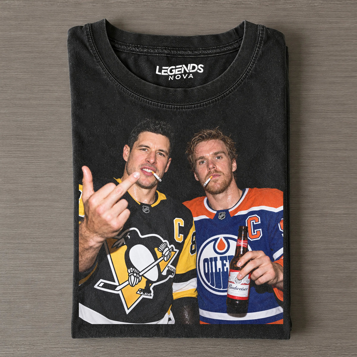 Sidney Crosby & Connor McDavid Hockey Tee