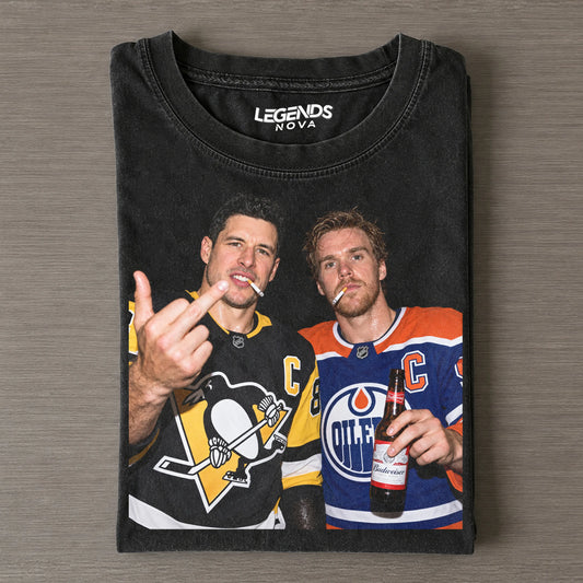 Sidney Crosby & Connor McDavid Hockey Tee