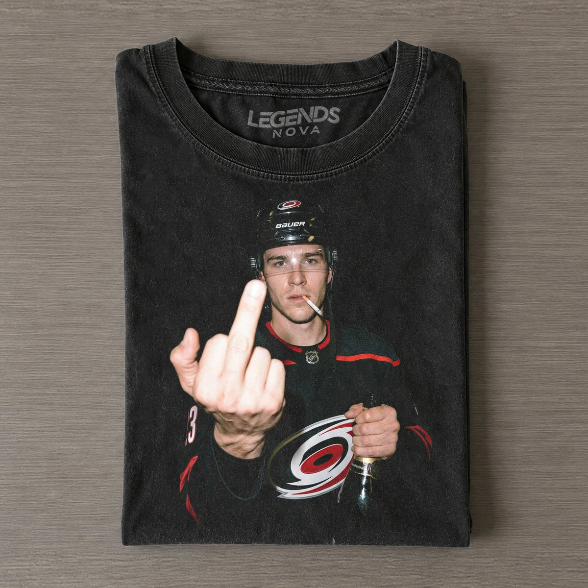 Andrei Svechnikov Canes Vintage Hockey T-shirt