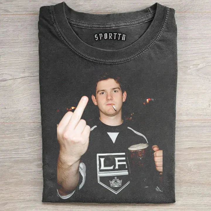 Jonathan Quick Vintage Hockey T-shirt