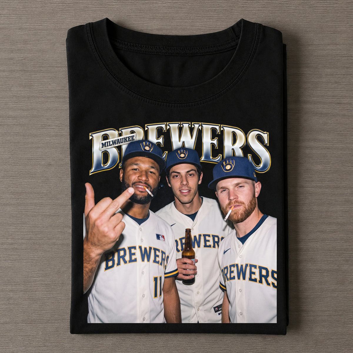 Vintage Milwaukee Brewers Baseball T-shirt