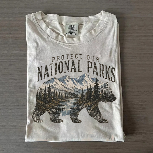 National Parks Bear Mountain Graphic T-shirt
