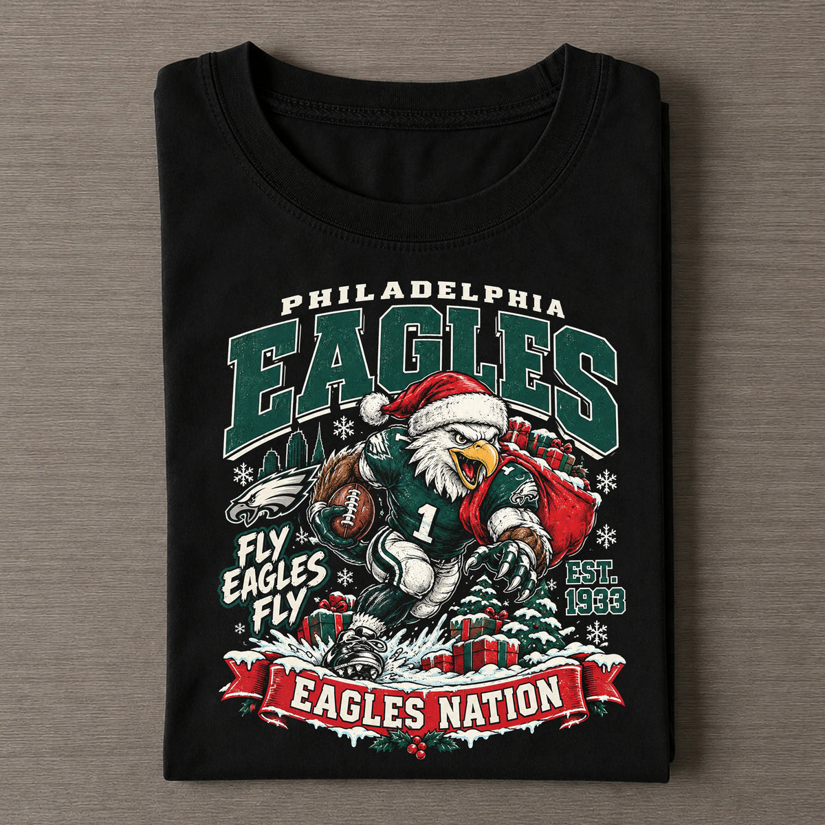 Philadelphia Eagles Christmas Tee