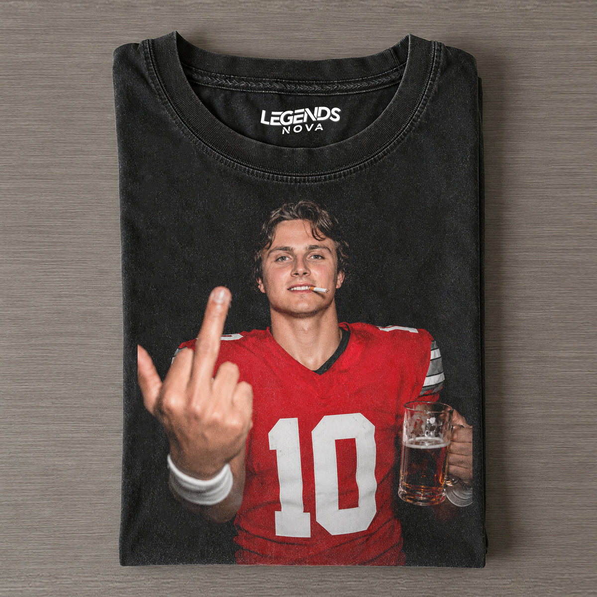 JS10 Football Tee