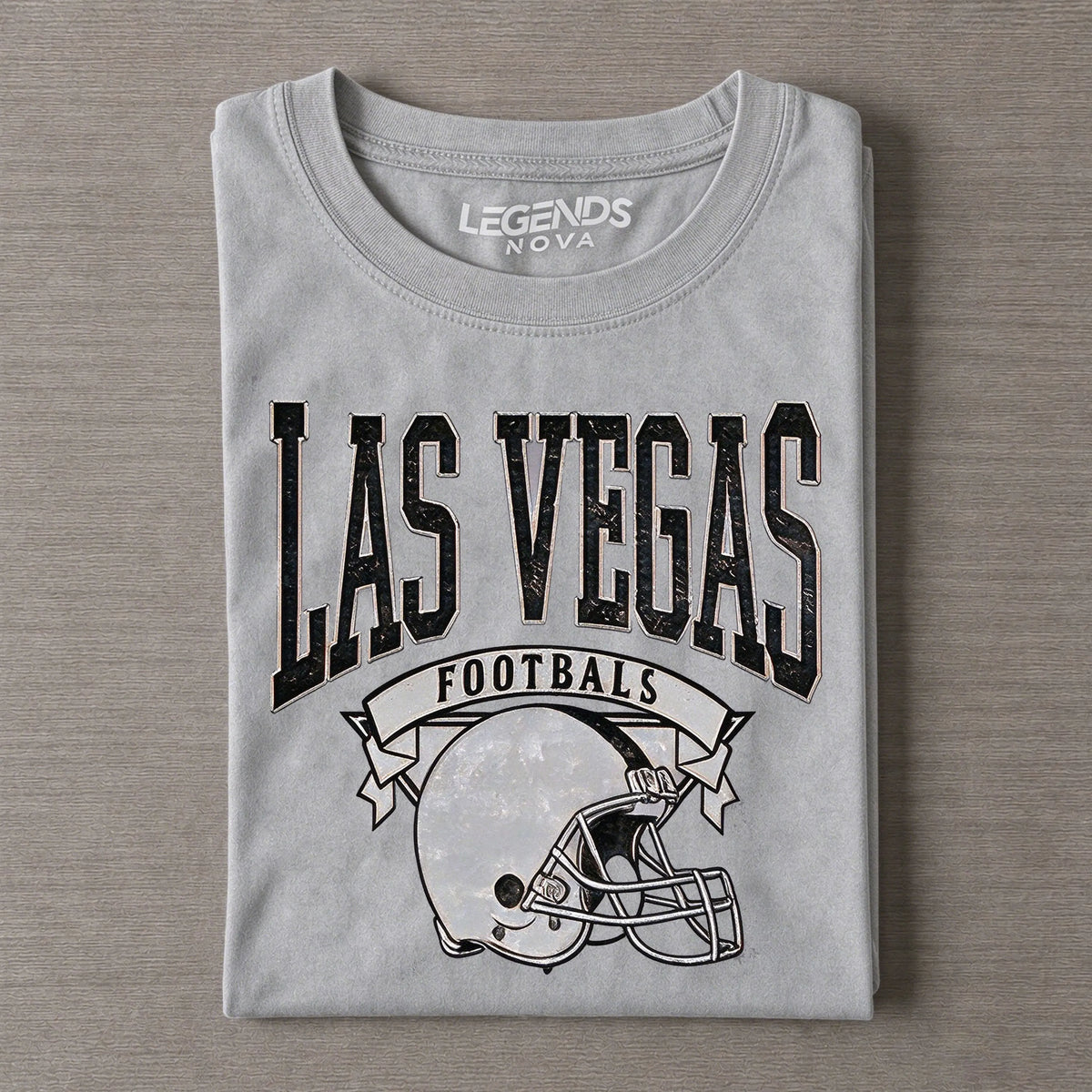Las Vegas Vintage Football Helmet Tee